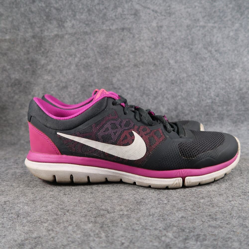 Nike Shoes Womens 8 Athletic Trainer Flex 2015 Run Sneakers Running Active Sport